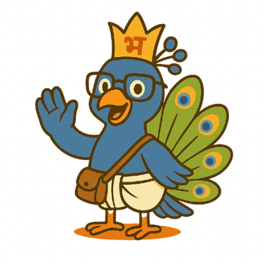 Vaani the Bhasha mascot